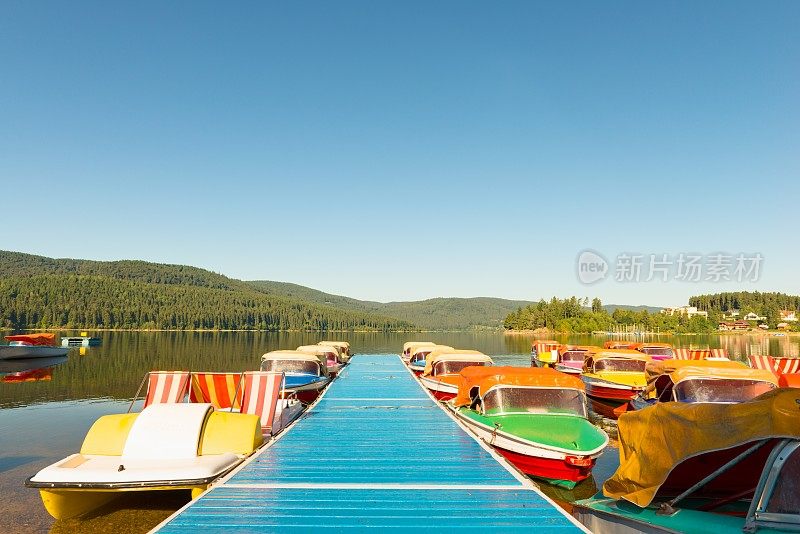 带船的Schluchsee (XXXL)